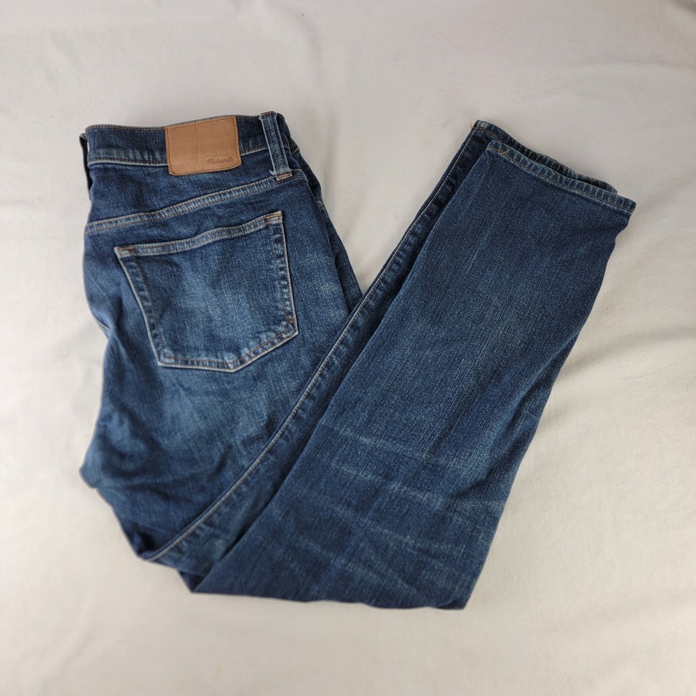 Madewell Mens Athletic Slim Jeans Blue Medium Wash 34x30 CKP457020806